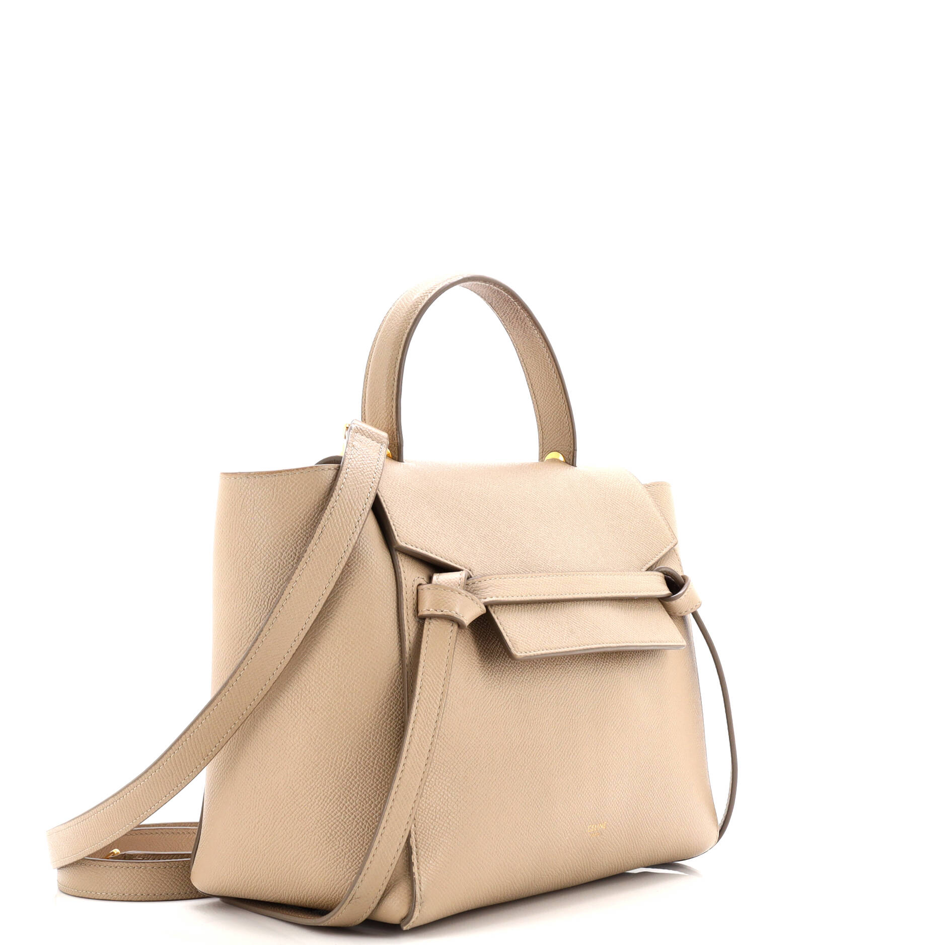 Belt Bag Textured Leather Micro