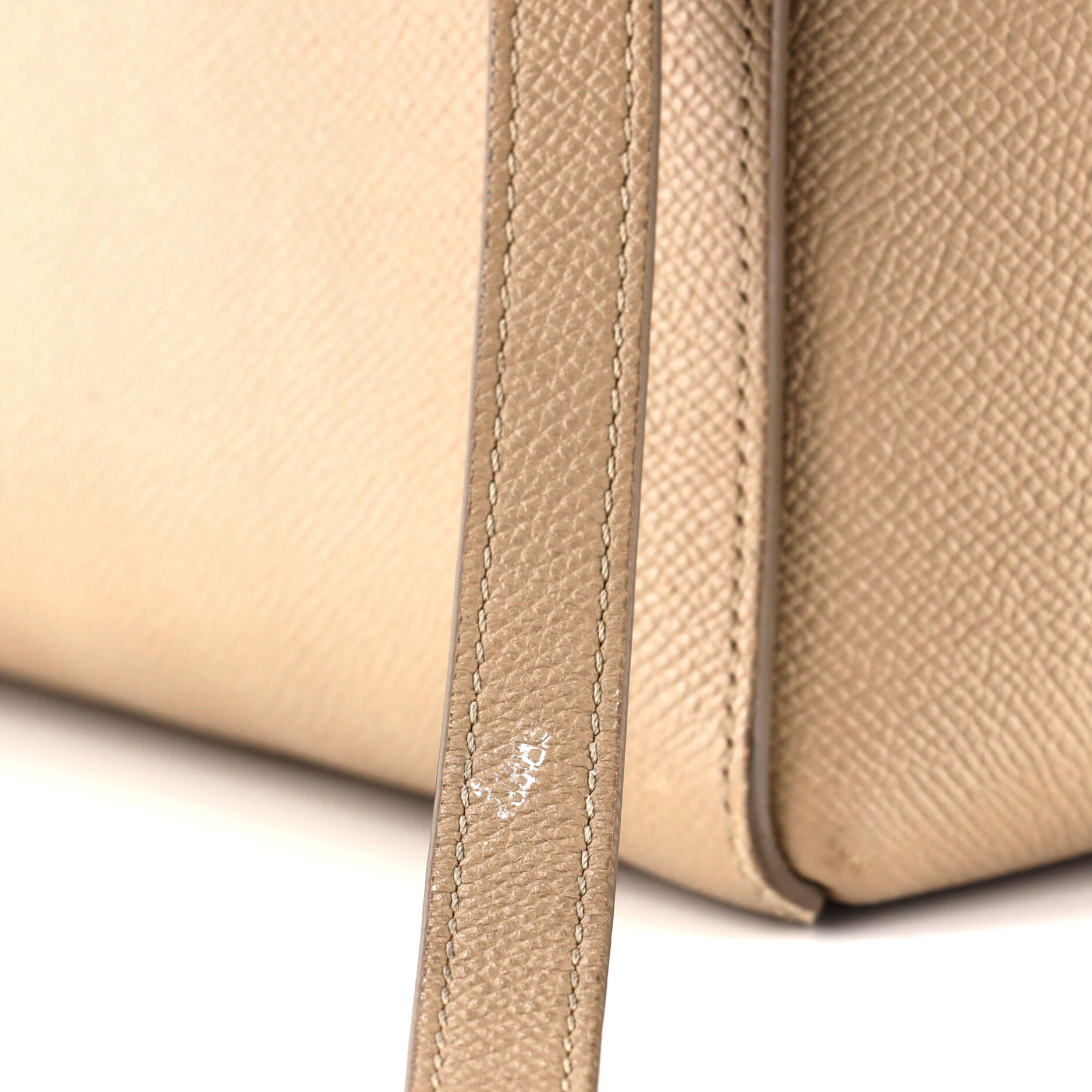 Belt Bag Textured Leather Micro