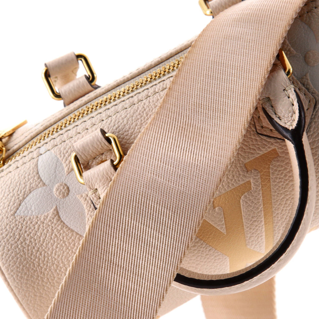 Papillon Handbag By The Pool Monogram Empreinte Giant BB