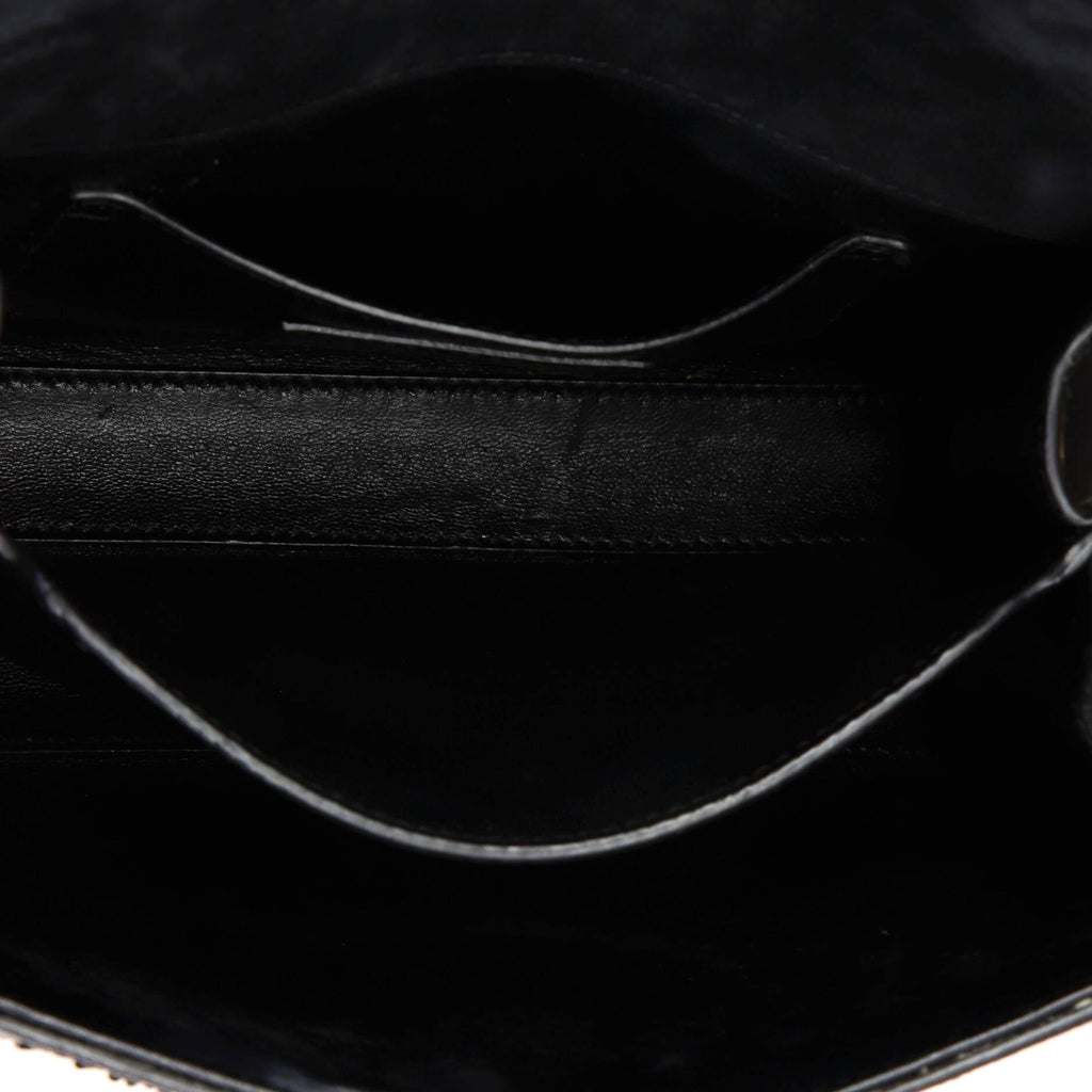 Cassandra Top Handle Bag Snakeskin Mini