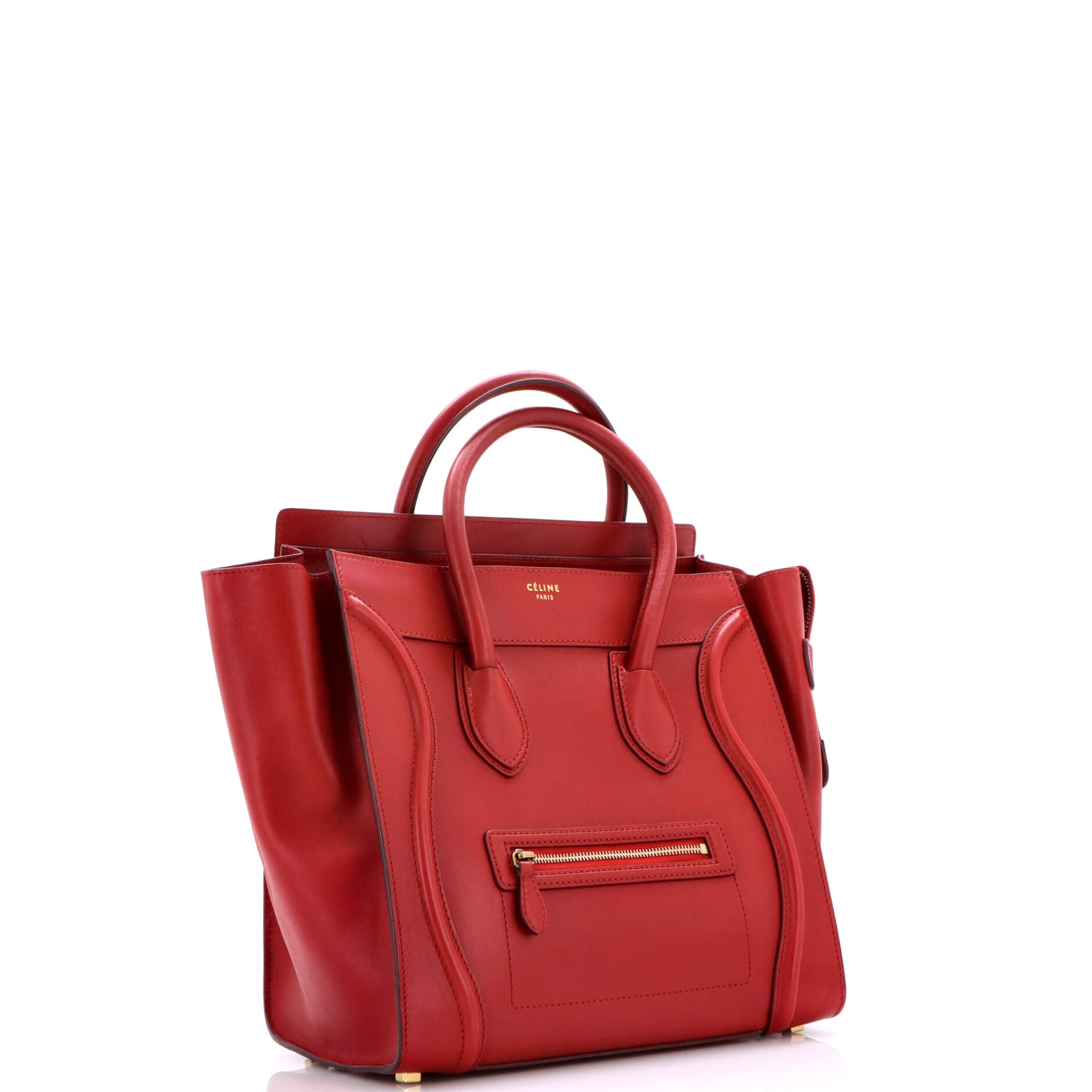 Luggage Bag Smooth Leather Mini