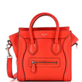 Luggage Bag Grainy Leather Nano