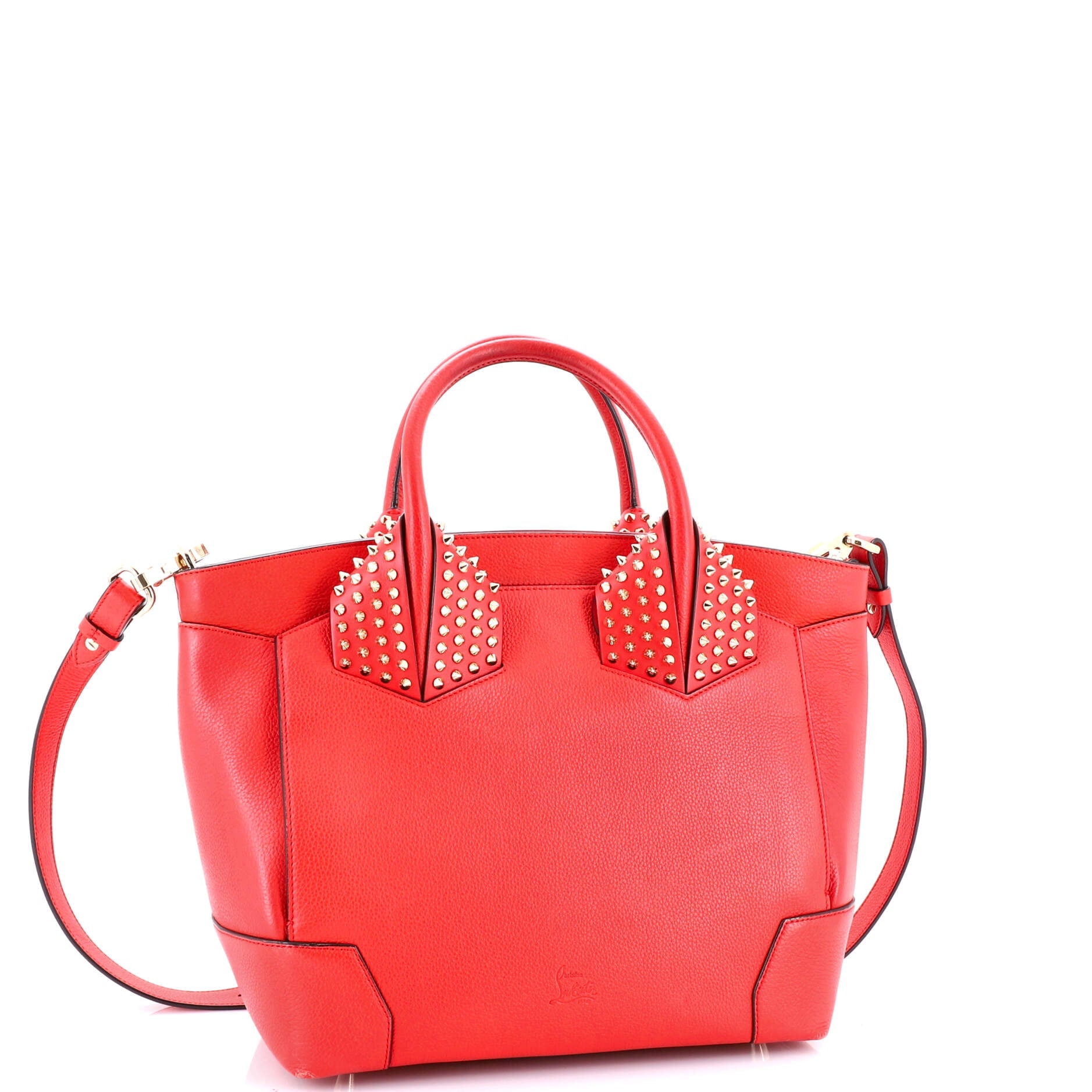 Eloise Satchel Spiked Leather Large
