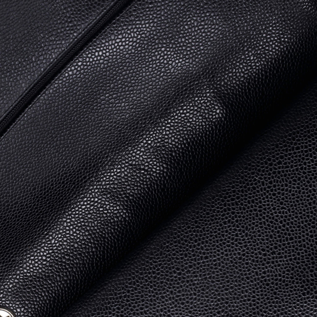 Classic Double Flap Bag Quilted Caviar Maxi