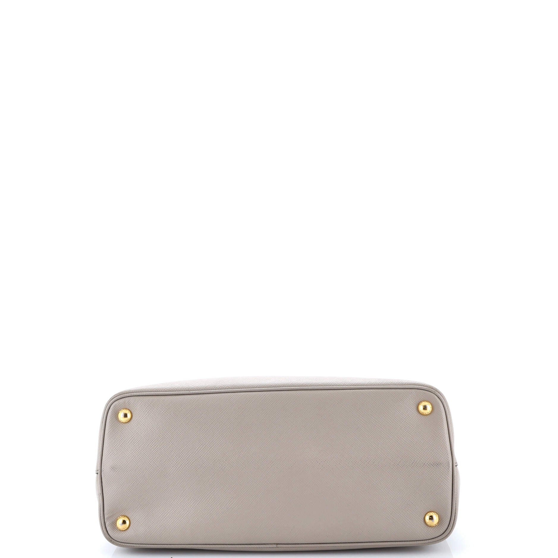Cuir Double Tote Saffiano Leather Medium