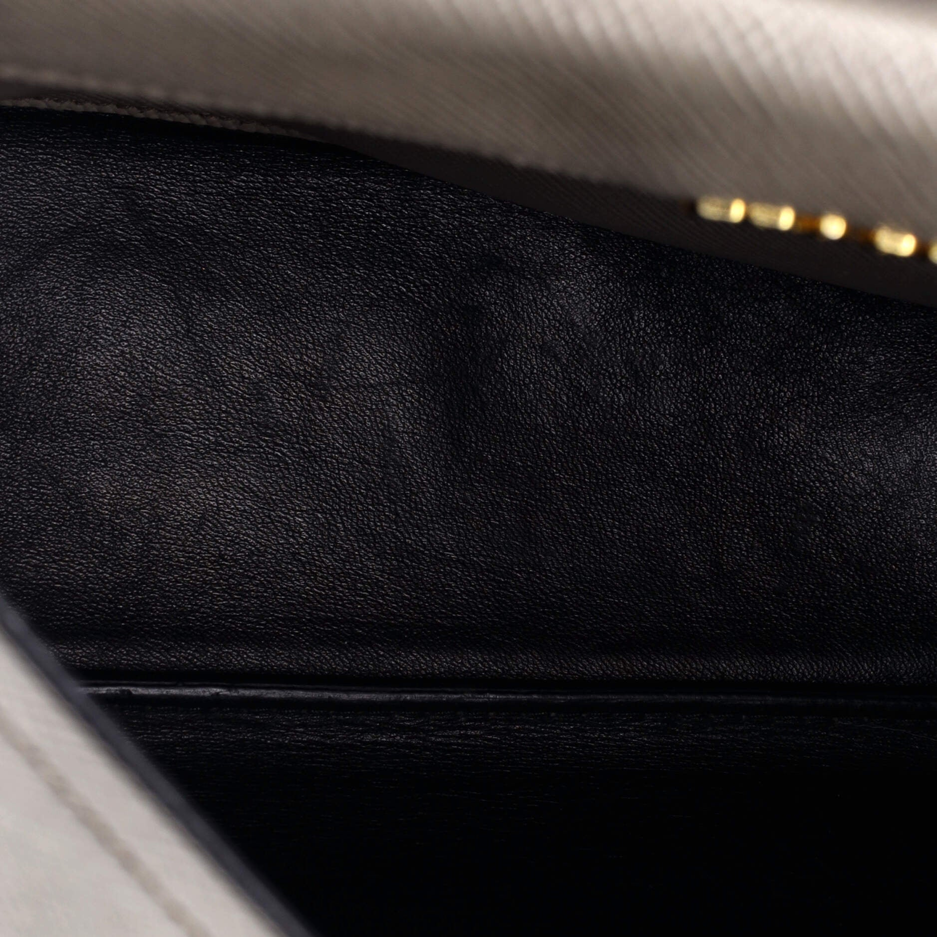 Cuir Double Tote Saffiano Leather Medium
