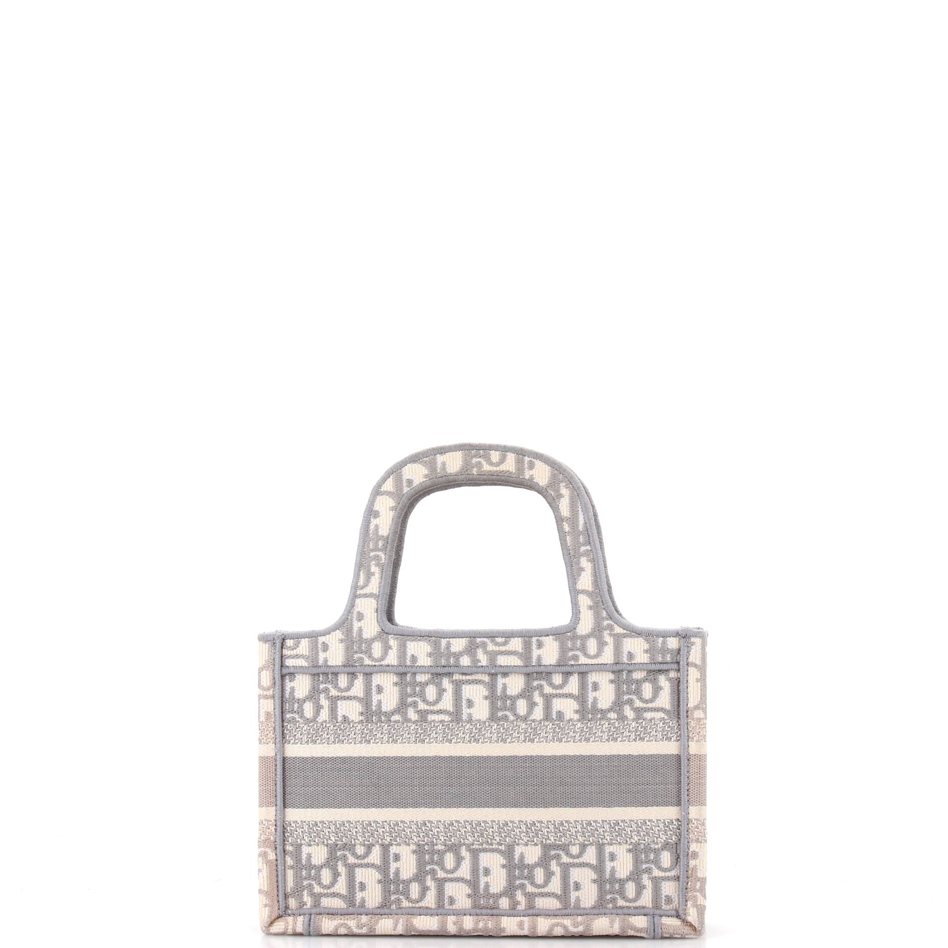 Book Tote Oblique Canvas Mini