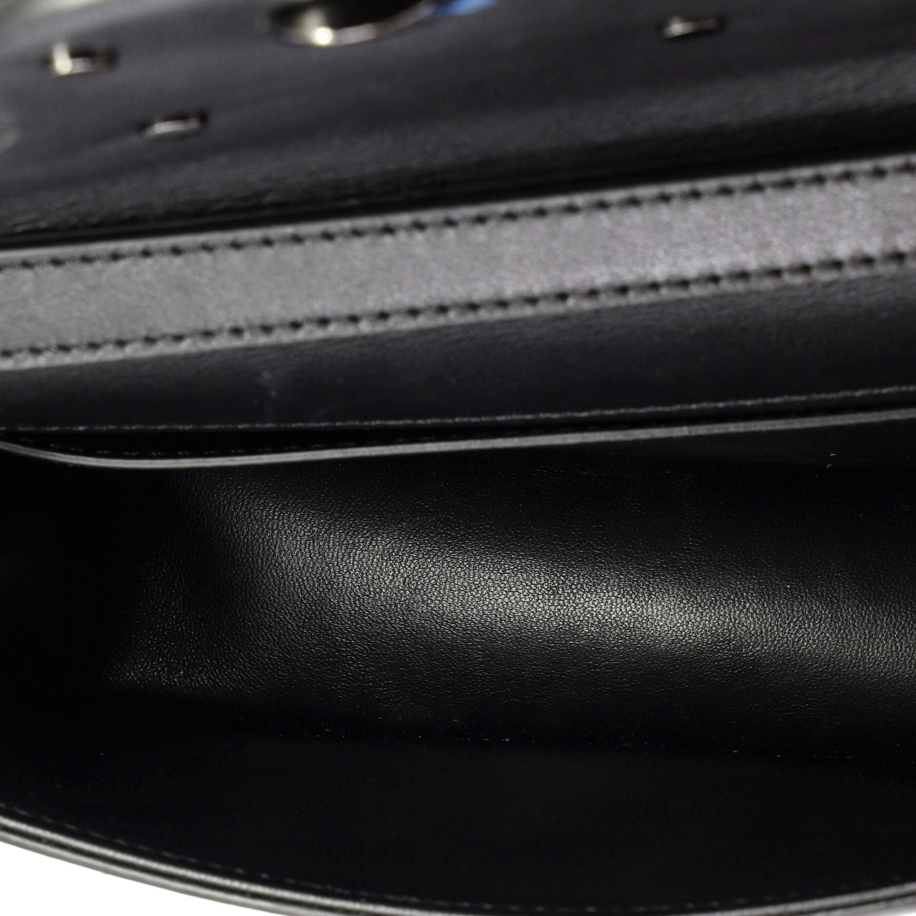 VLogo Flap Shoulder Bag Leather Mini