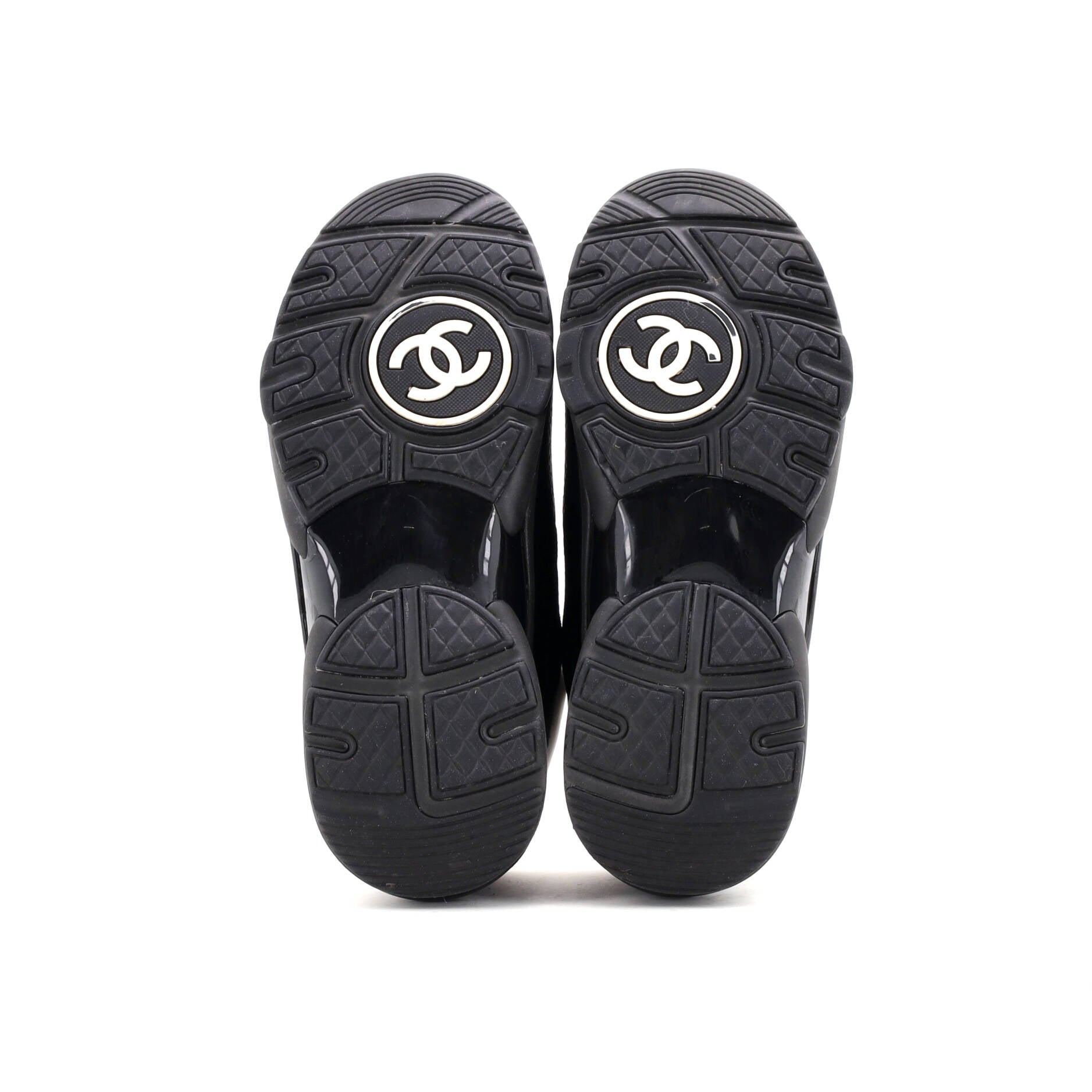 Women's CC Low-Top Sneakers Leather and Mesh
