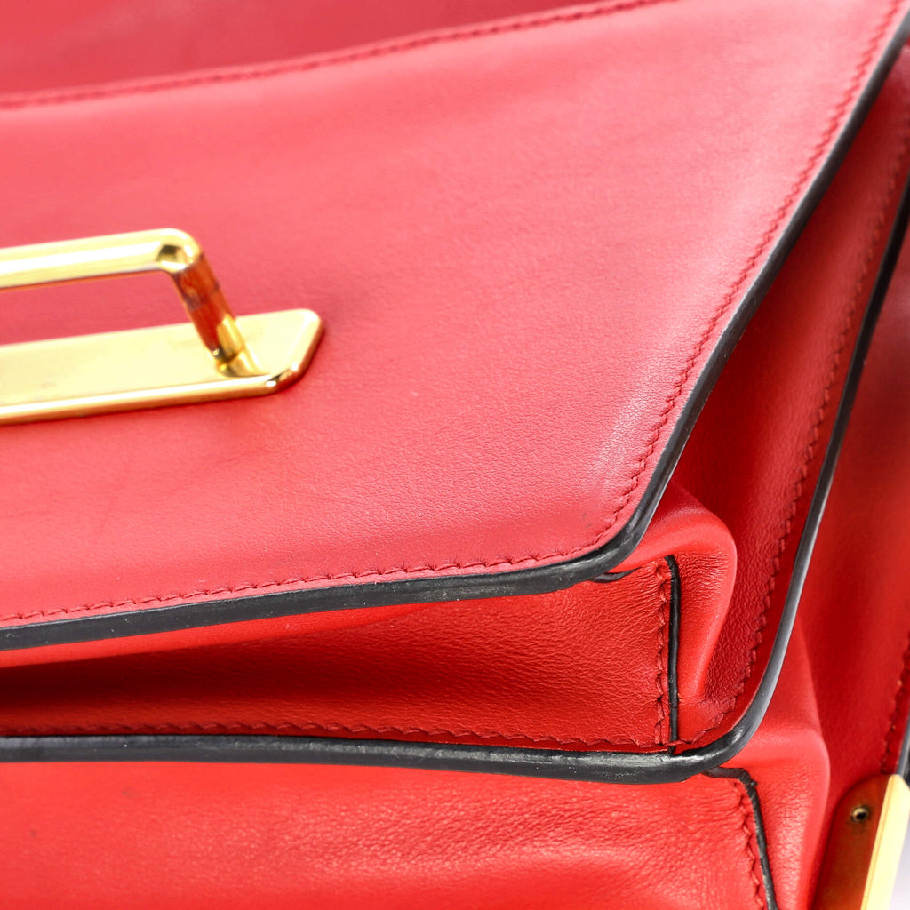 Cahier Crossbody Bag Crystal Embellished Leather Small