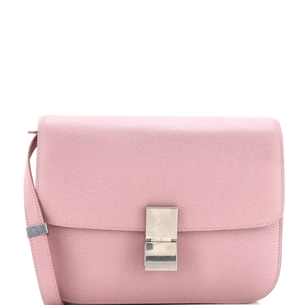 Classic Box Bag Grainy Leather Medium