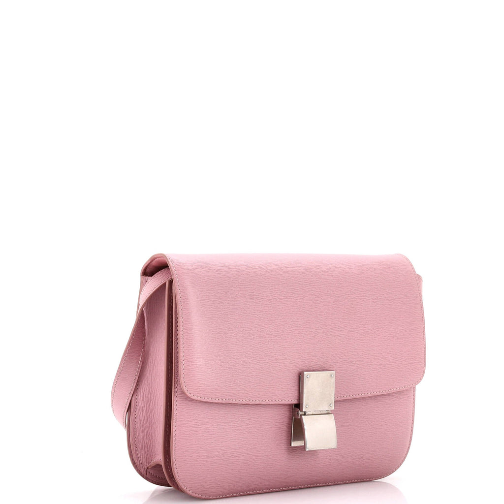 Classic Box Bag Grainy Leather Medium
