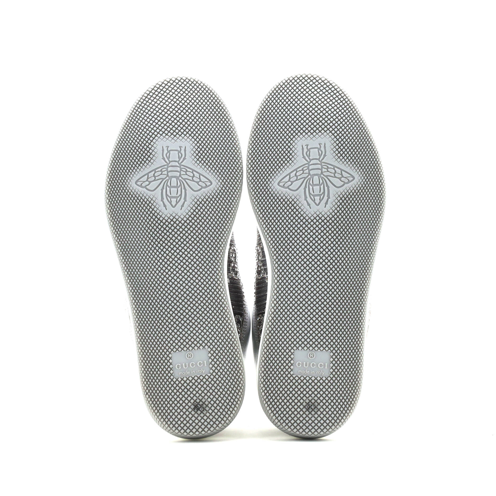 Screener Sneakers Leather with Crystals