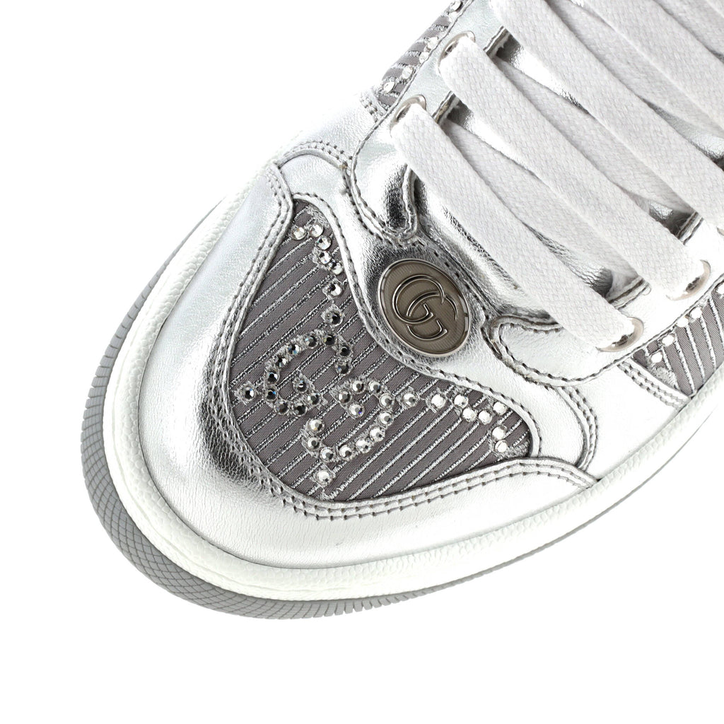 Screener Sneakers Leather with Crystals