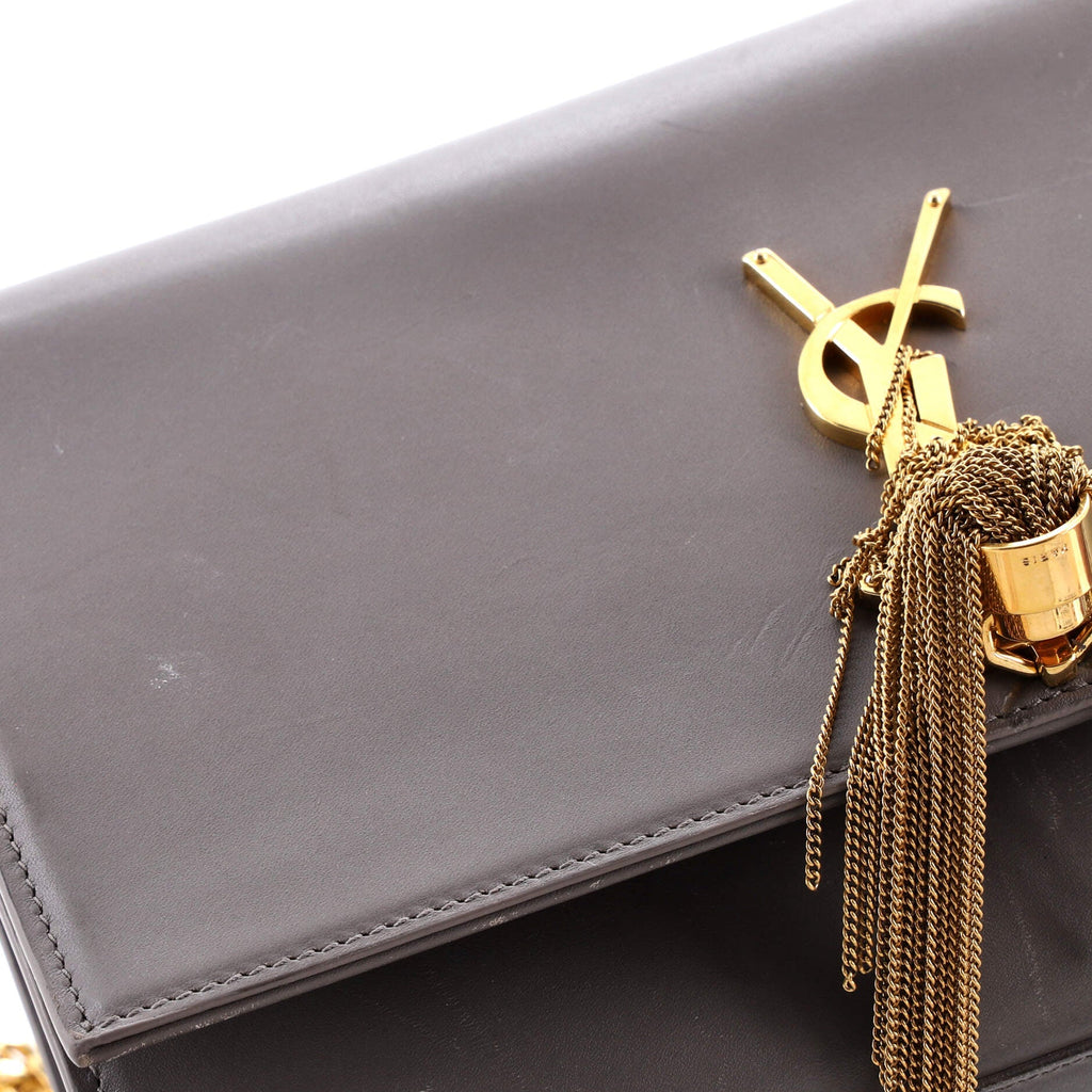 Classic Monogram Tassel Crossbody Bag Leather Medium