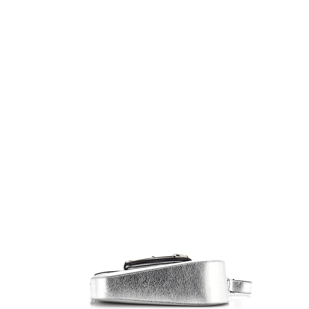 Horsebit 1955 Asymmetric Shoulder Bag Leather Small