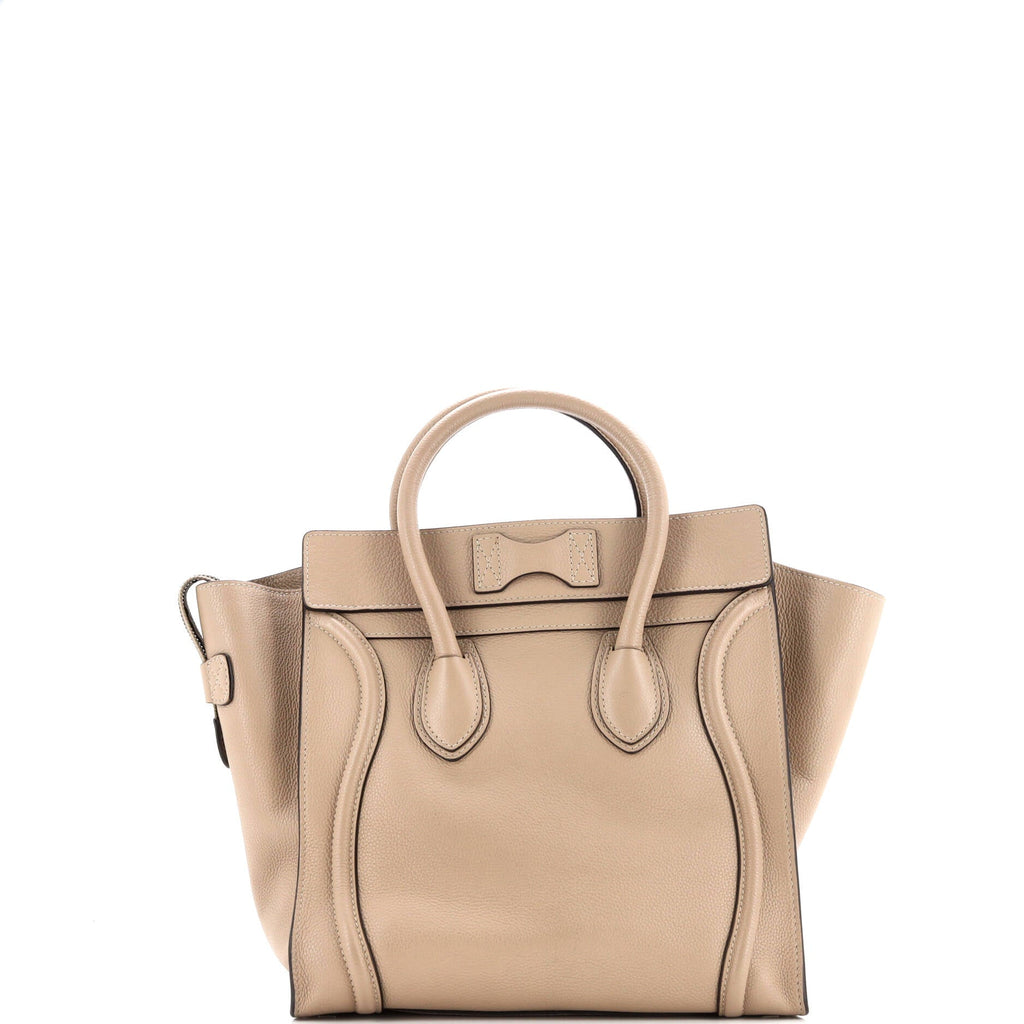 Luggage Bag Grainy Leather Mini