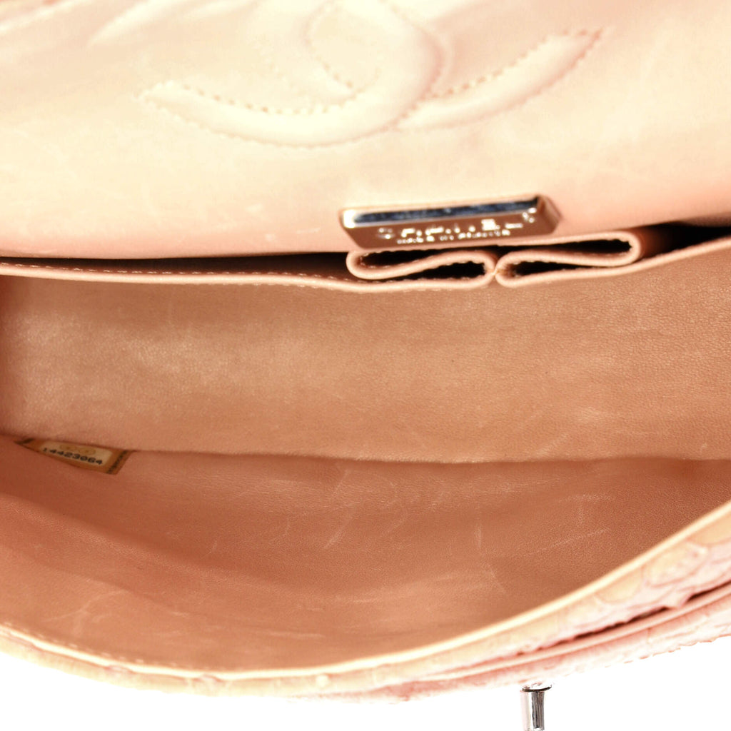 Classic Double Flap Bag Python Medium