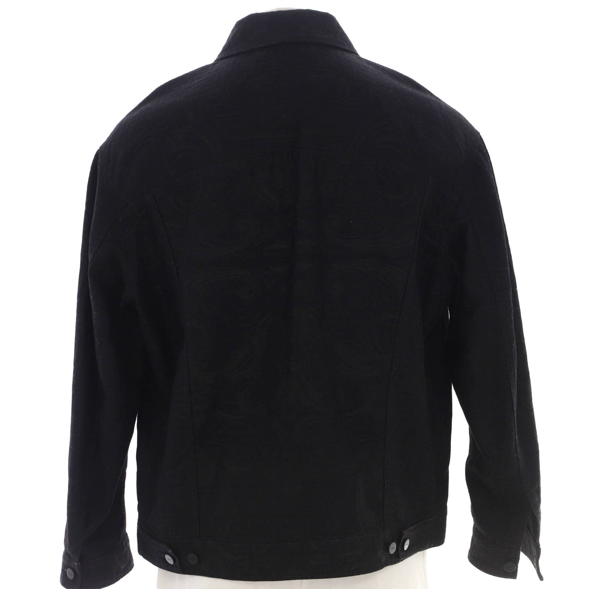 x Versace Fendace Men's Button Up Jacket Denim