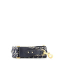 Shoulder Strap Embellished Oblique Canvas