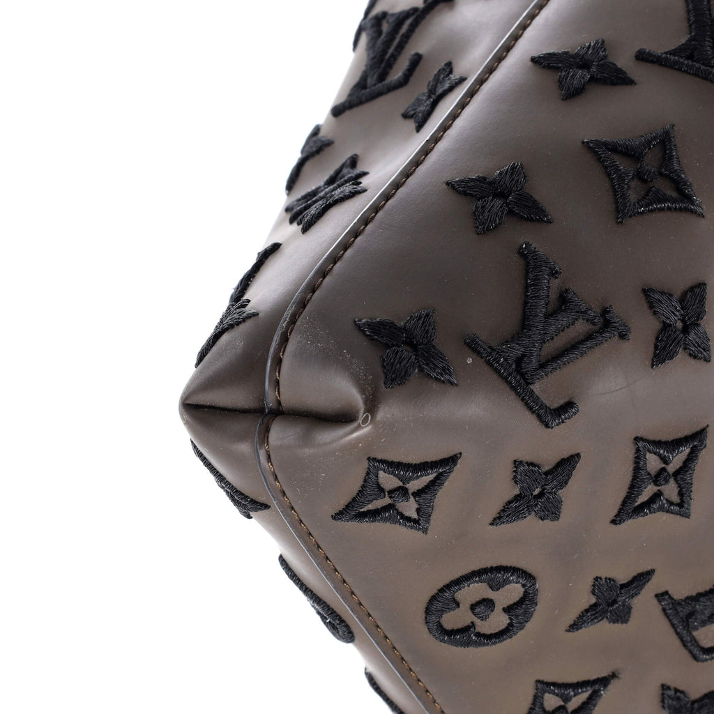 Lockit Handbag Limited Edition Monogram Addiction Rubber Vertical