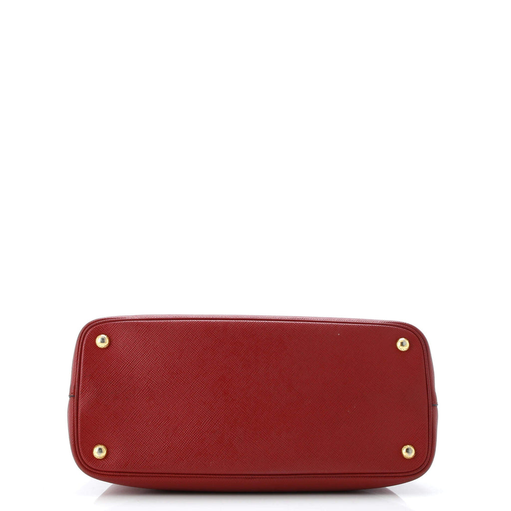 Cuir Double Tote Saffiano Leather Medium