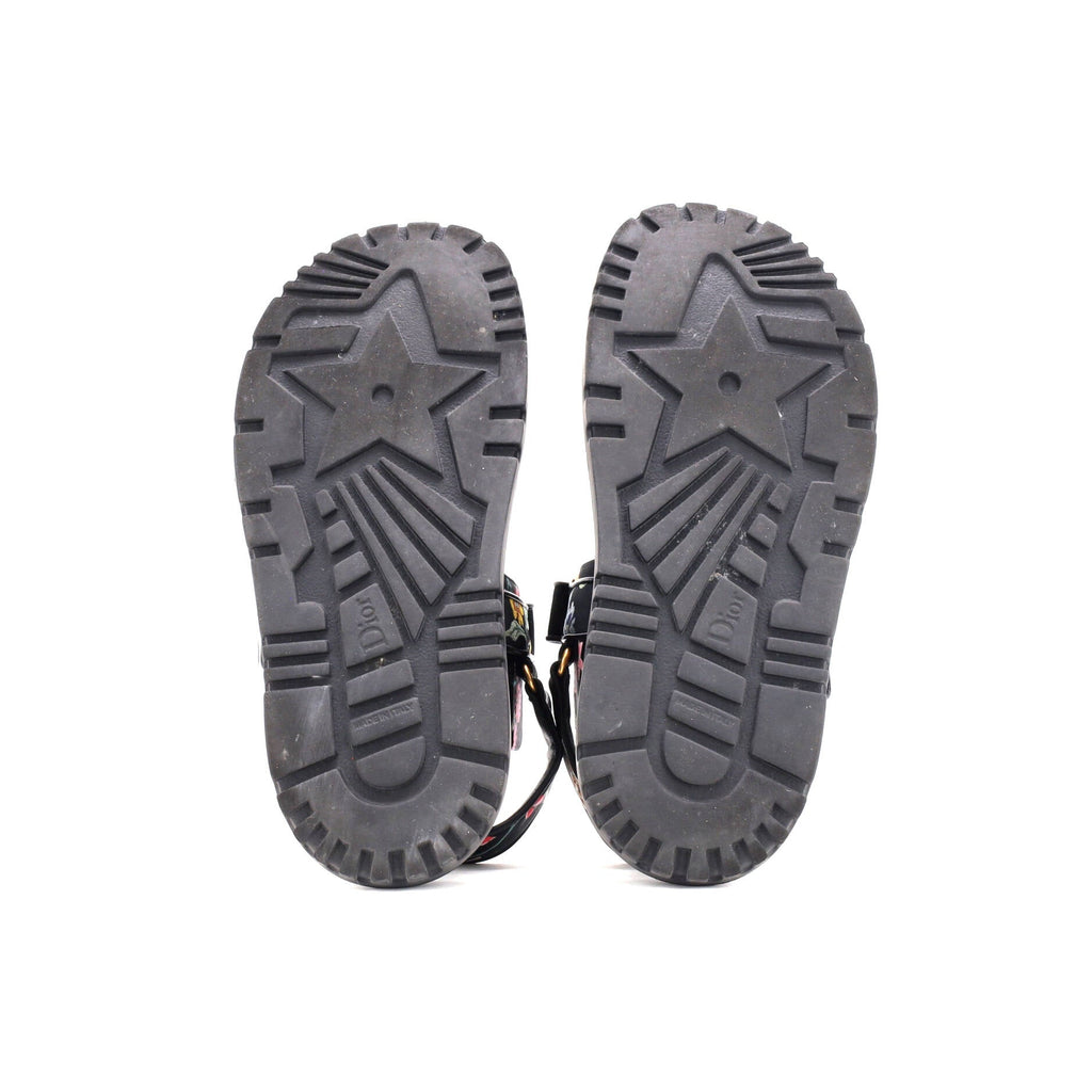 Women's DiorAct Sandals Printed Technical Fabric