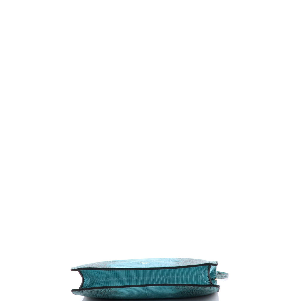 Clasp Crossbody Bag Lizard Mini