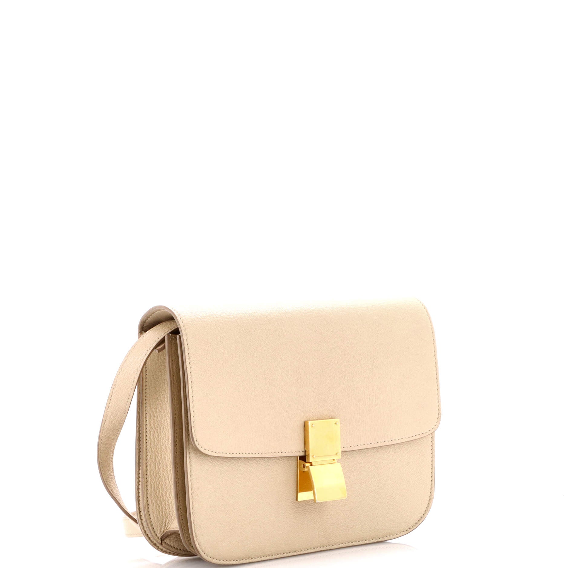 Classic Box Bag Grainy Leather Medium