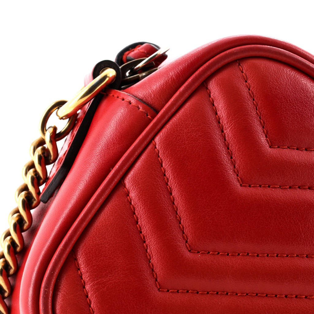 GG Marmont Shoulder Bag Matelasse Leather Mini