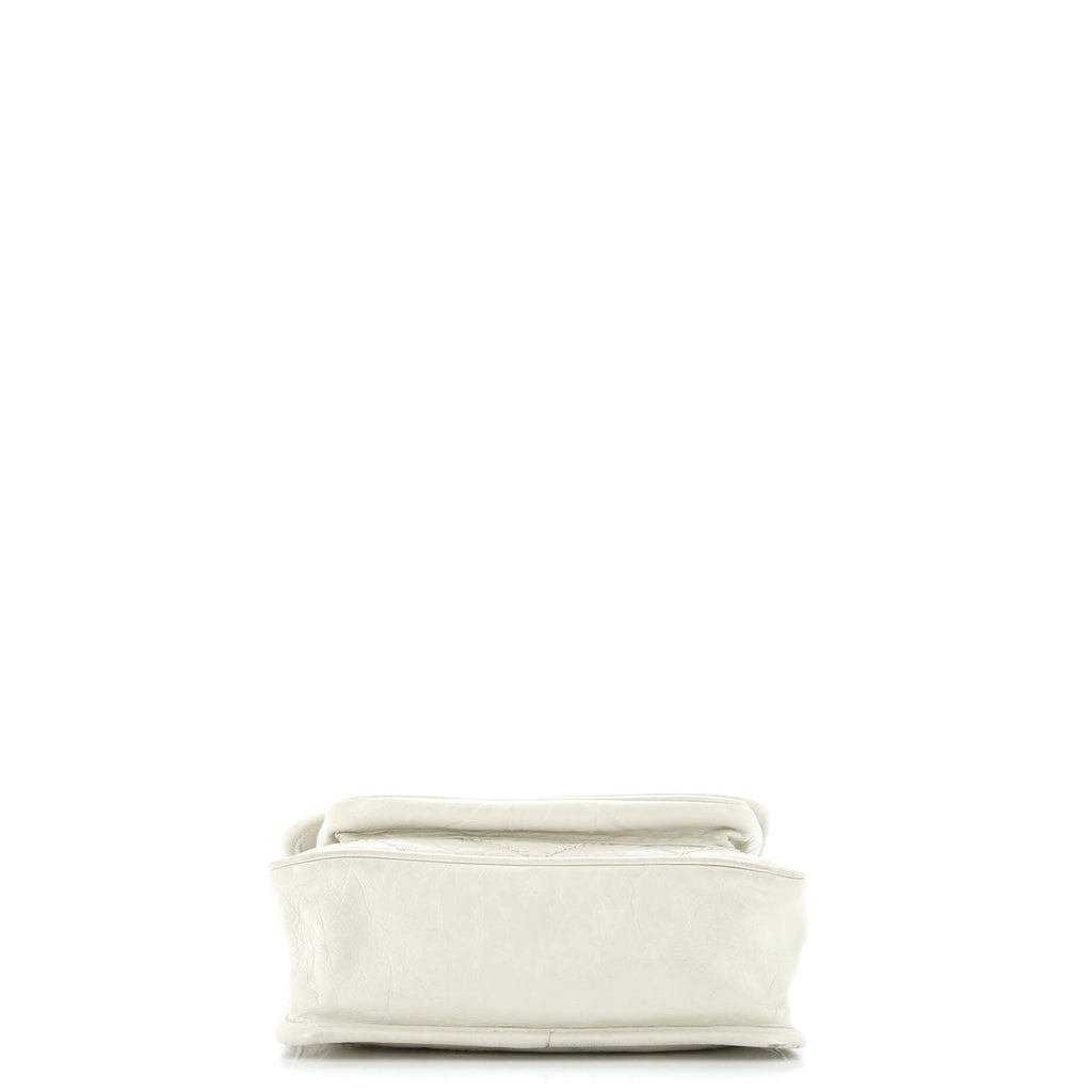Niki Chain Flap Bag Matelasse Chevron Leather Baby