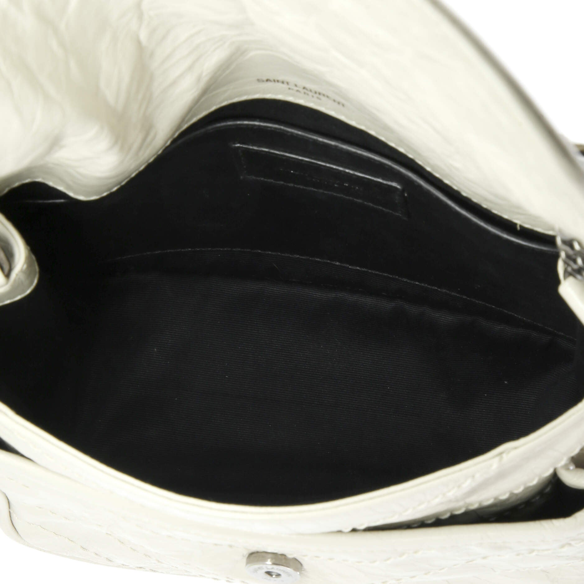 Niki Chain Flap Bag Matelasse Chevron Leather Baby
