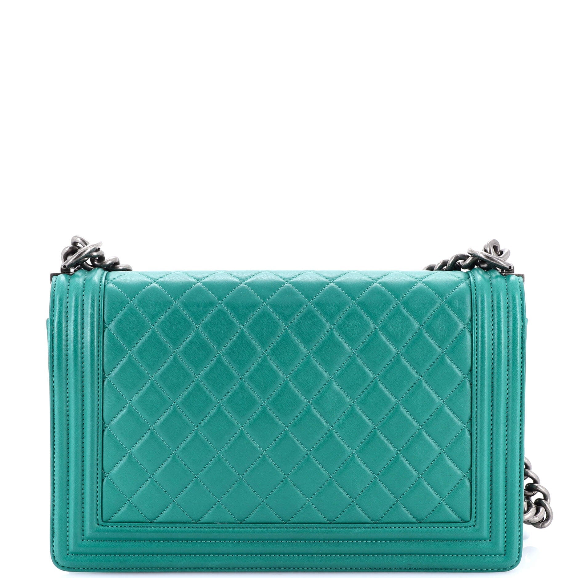 Boy Flap Bag Quilted Calfskin New Medium