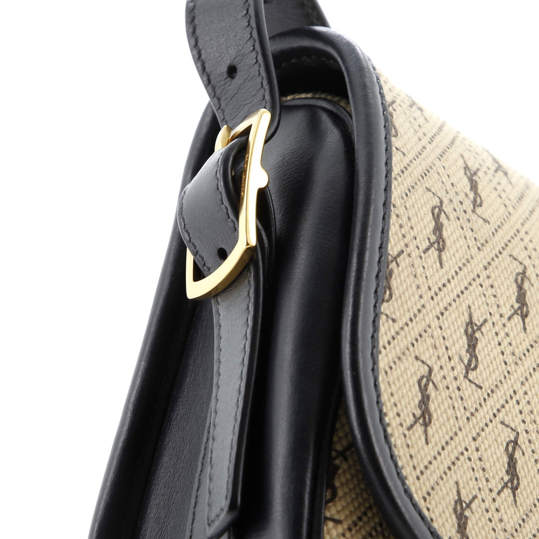 Flap Satchel Monogram All Over Canvas and Leather Medium