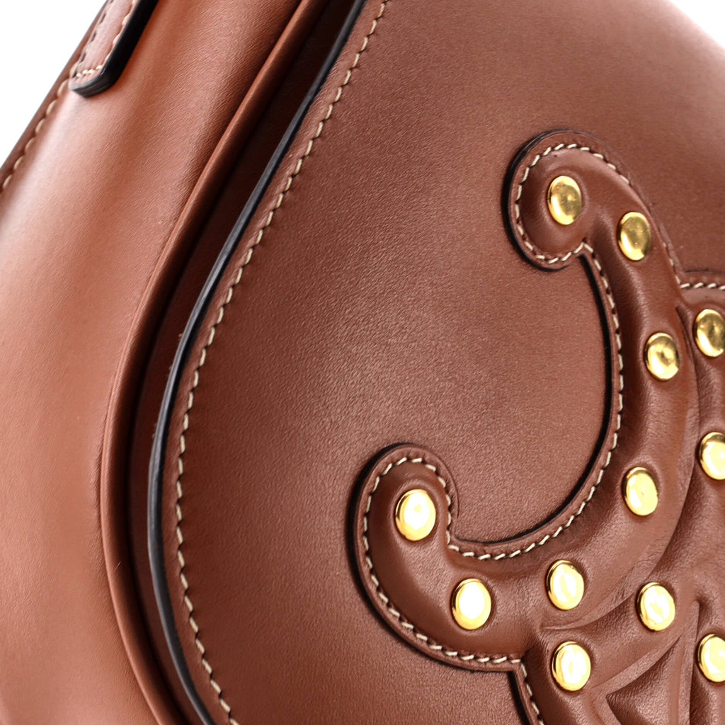 Cuir Triomphe Folco Bag Studded Leather