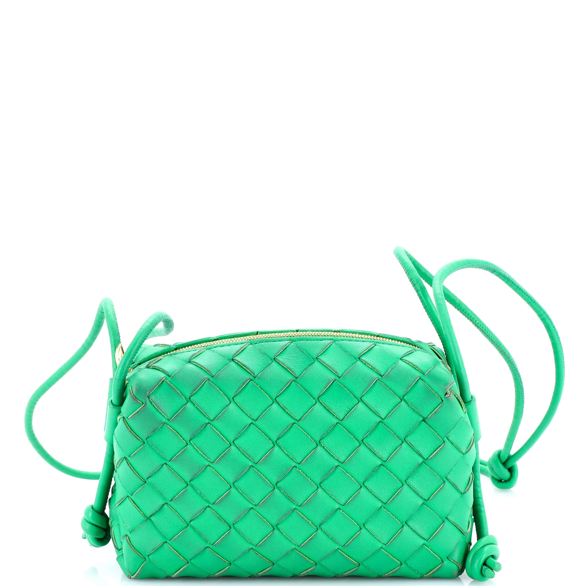 Loop Crossbody Bag Intrecciato Nappa Small