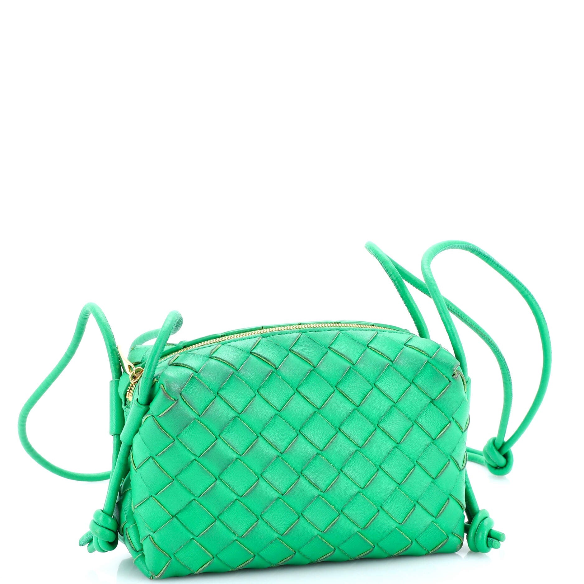 Loop Crossbody Bag Intrecciato Nappa Small