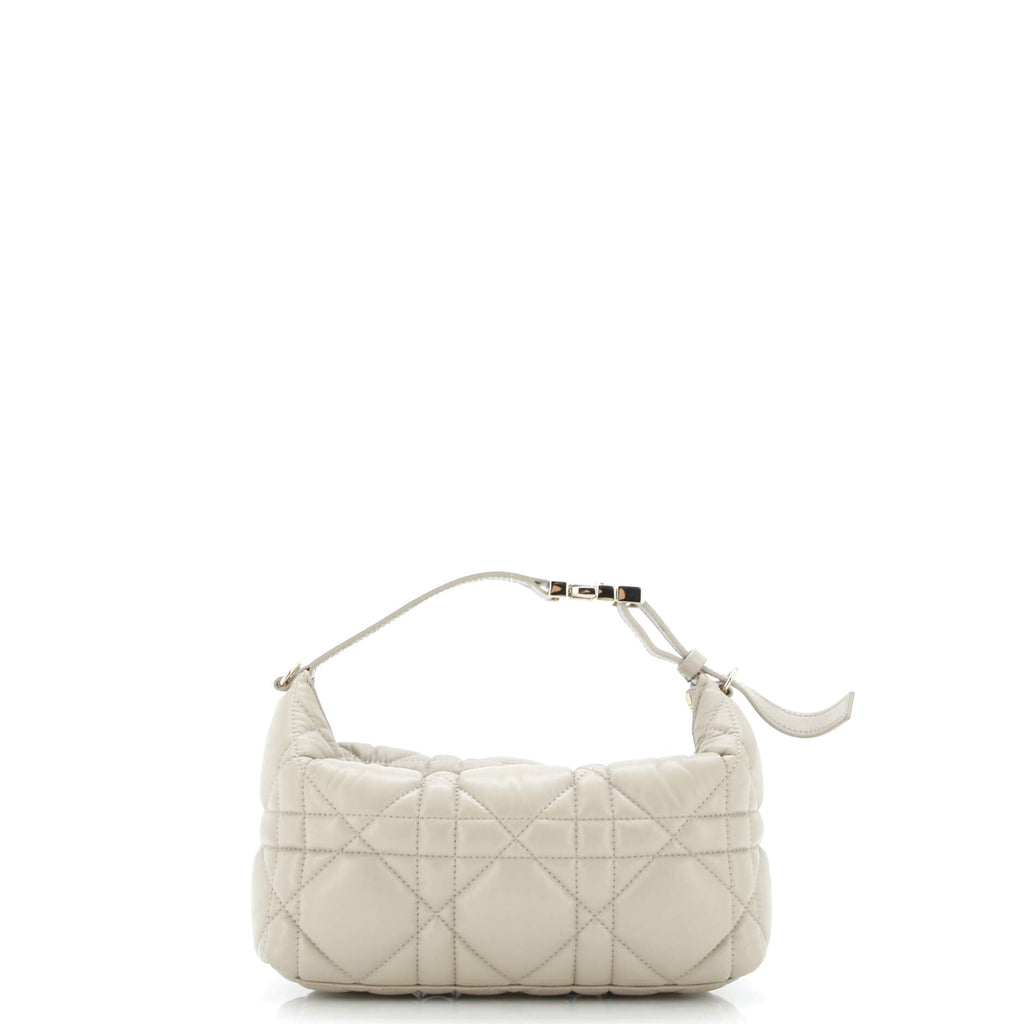 DiorTravel Nomad Pouch Macrocannage Quilt Calfskin Medium