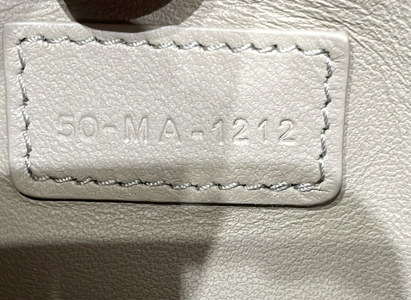 DiorTravel Nomad Pouch Macrocannage Quilt Calfskin Medium