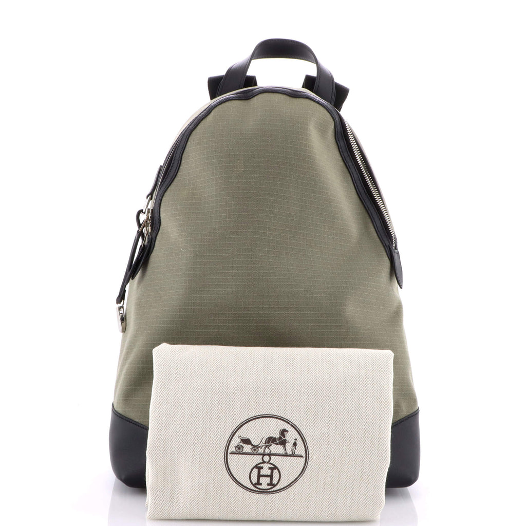 Allback Backpack Bivouac Toile with Leather