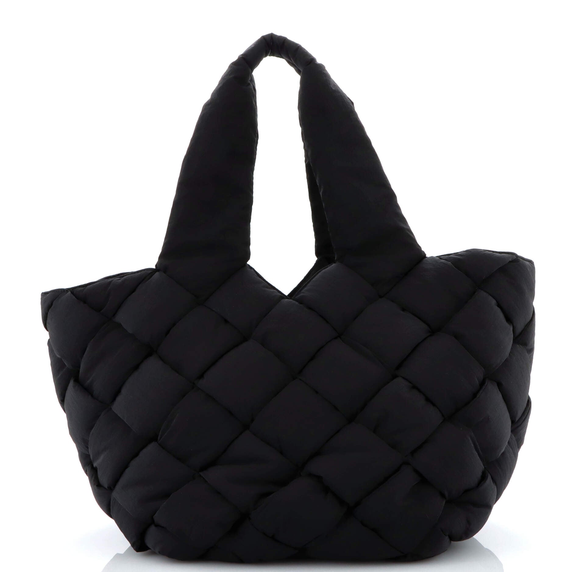 Cassette Paper Tote Intrecciato Nylon