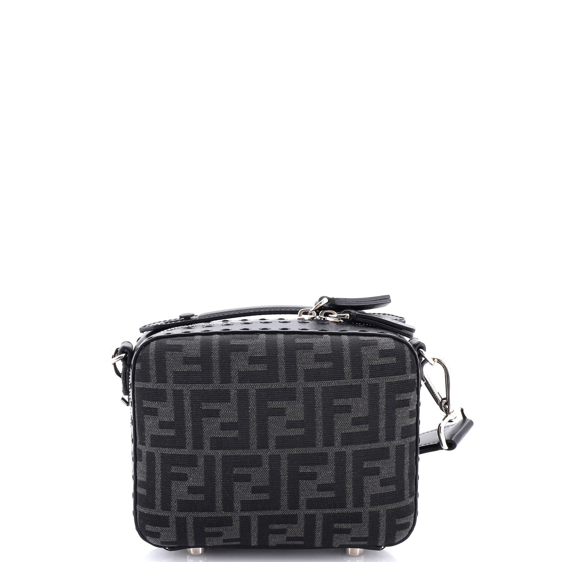 Suitcase Crossbody Bag Zucca Canvas Mini