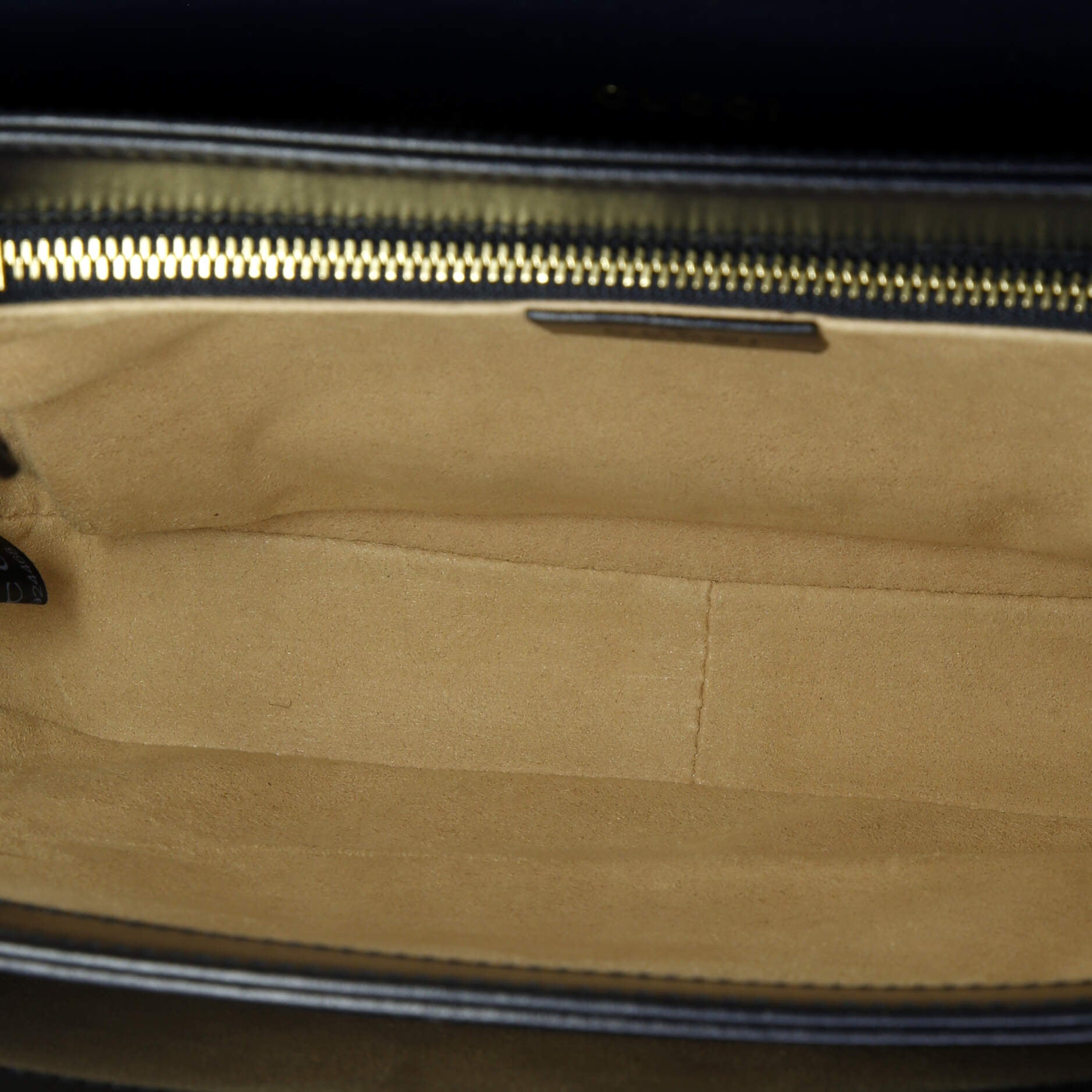 Horsebit 1955 Shoulder Bag Leather with Web Velvet Detail Small