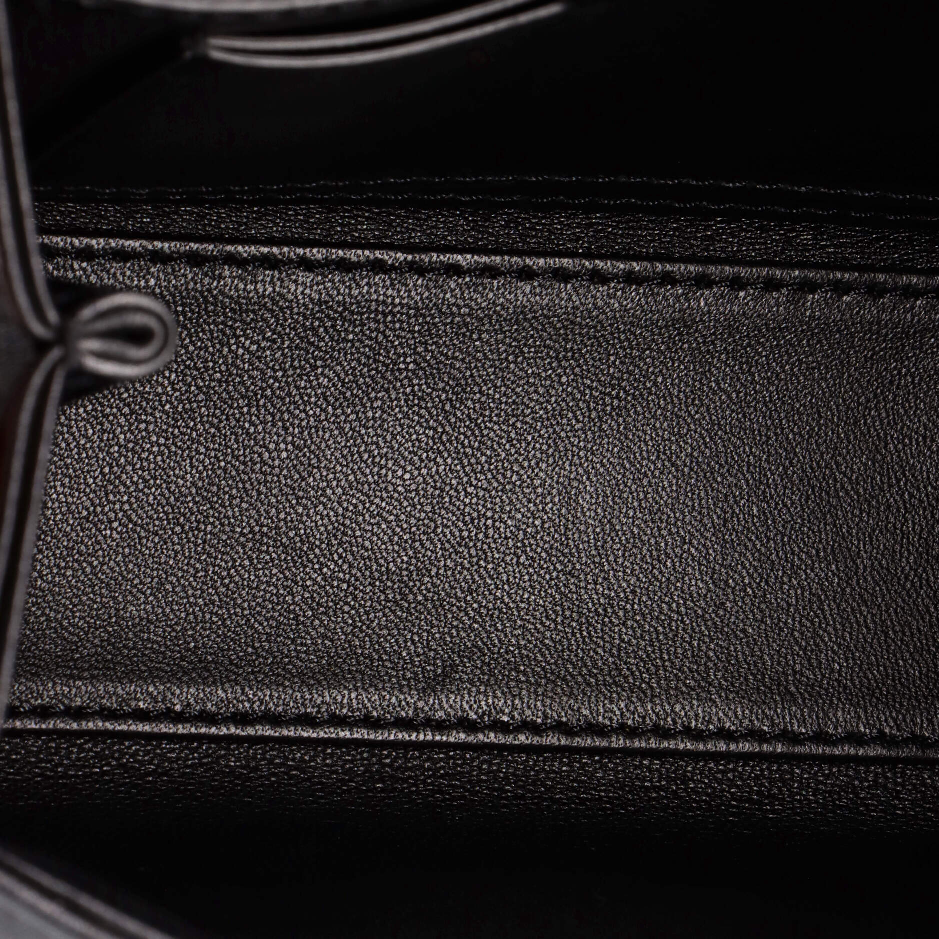 One Stud Top Handle Flap Bag Leather Mini