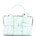 Arco Tote Maxi Intrecciato Plisse Leather Mini