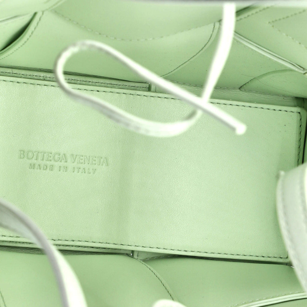Arco Tote Maxi Intrecciato Plisse Leather Mini