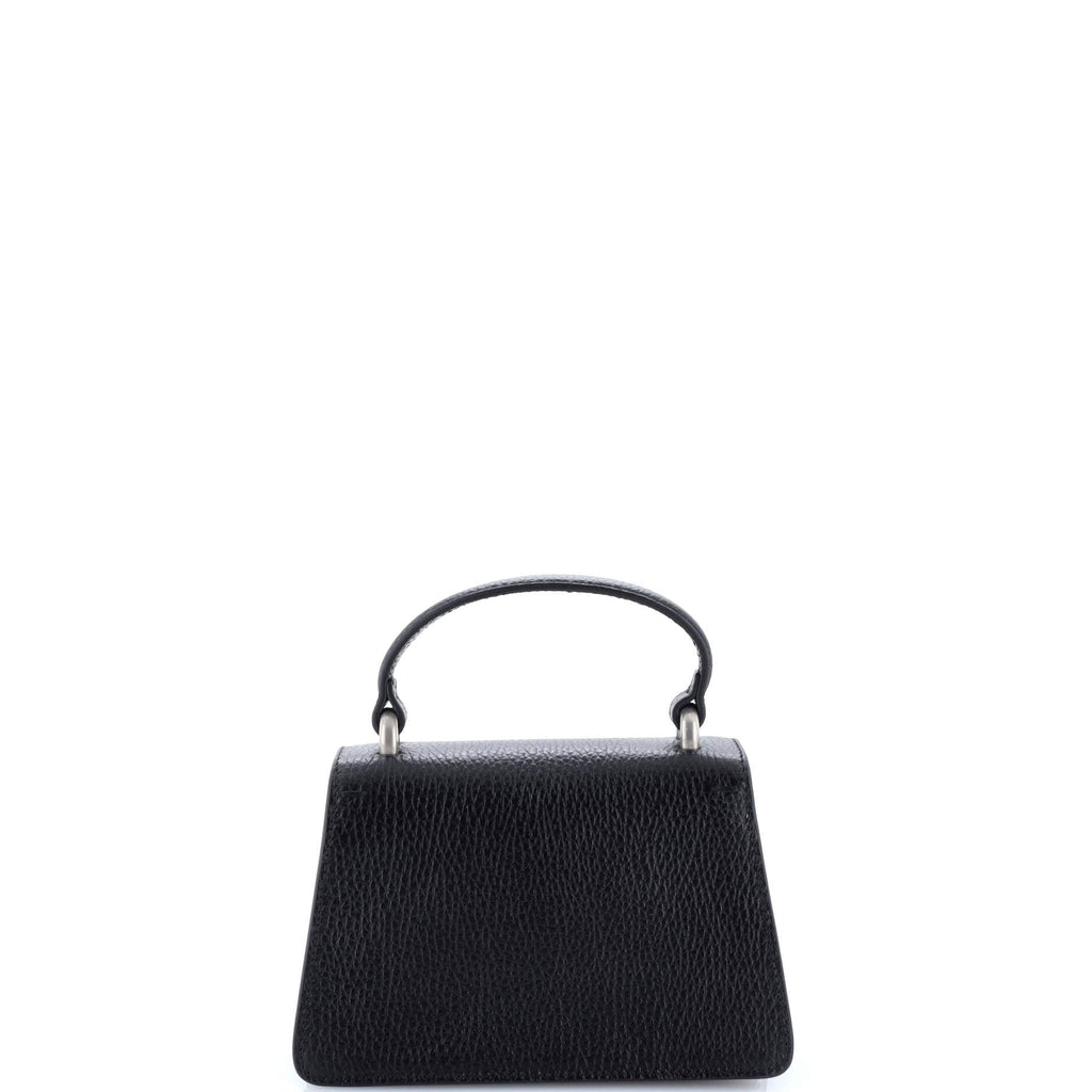 Dionysus Top Handle Bag Leather with Crystals Mini