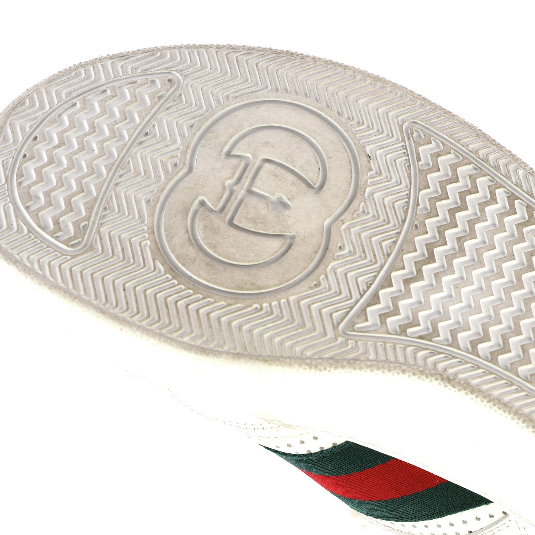 Chunky B Web Sneakers Perforated Leather