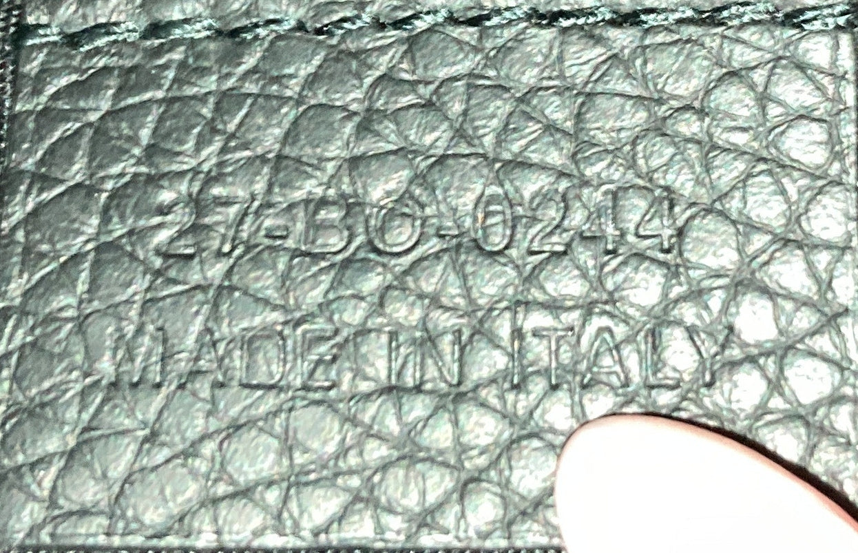 A5 Triangle Wristlet Pouch Gravity Leather