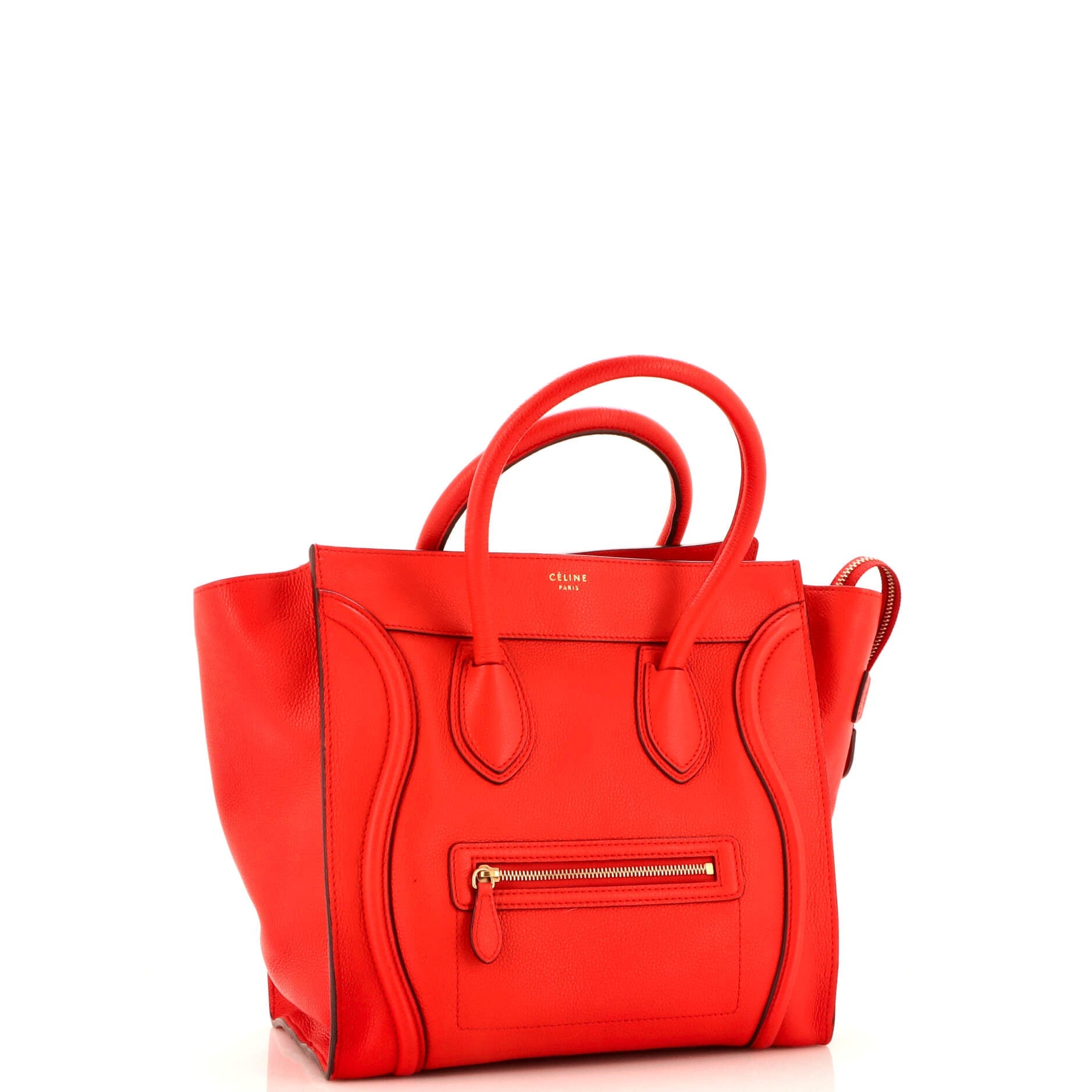 Luggage Bag Grainy Leather Mini